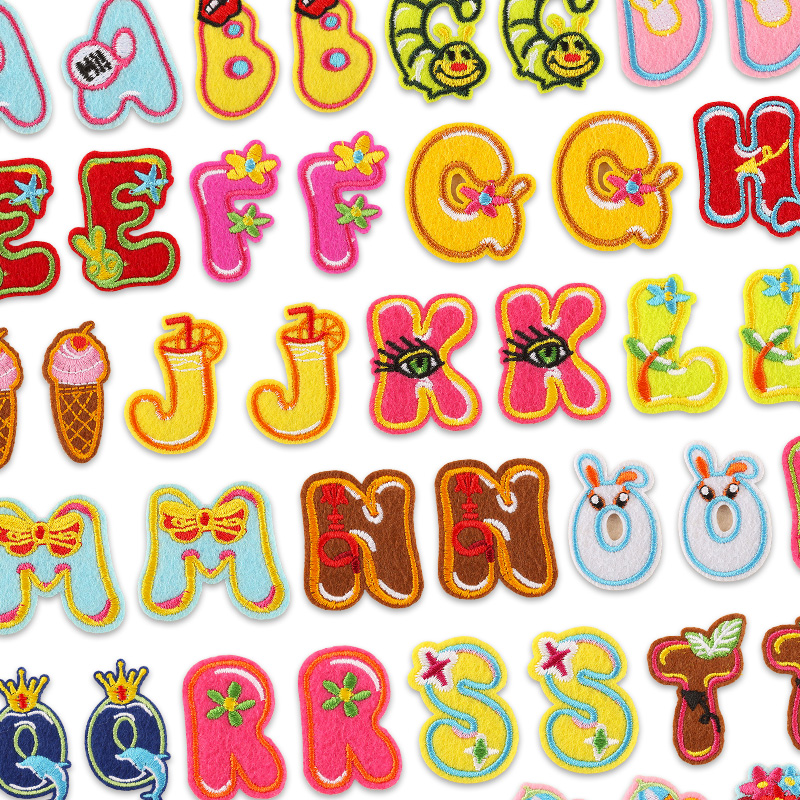 Streetwear Brand Stickers - 26 adet/toplu setleri mektup yama hayvan