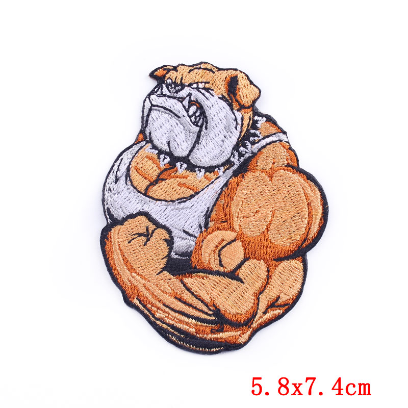 Spor Fitness aplike yama hayva - Streetwear Brand Stickers incelemesi ve fiyatı