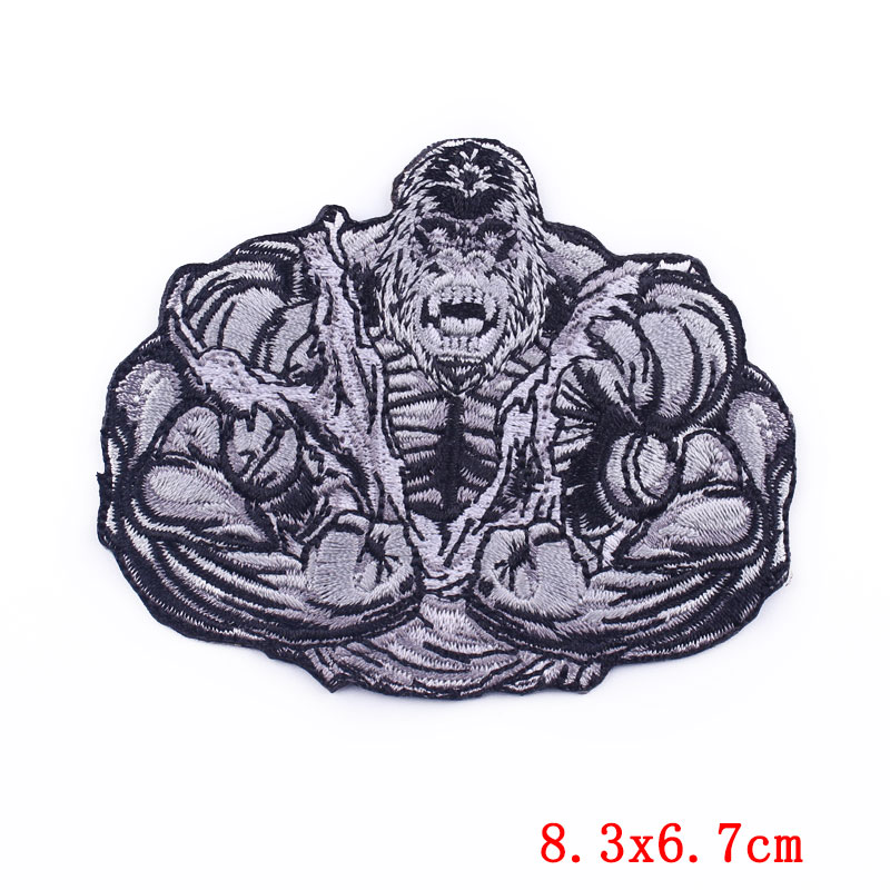 Spor Fitness aplike yama hayva - Streetwear Brand Stickers incelemesi ve fiyatı