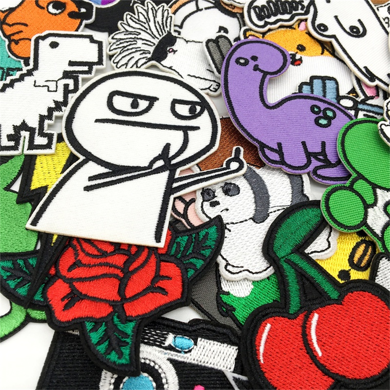10/15 adet amin yamalar Lot na - Streetwear Brand Stickers incelemesi ve fiyatı