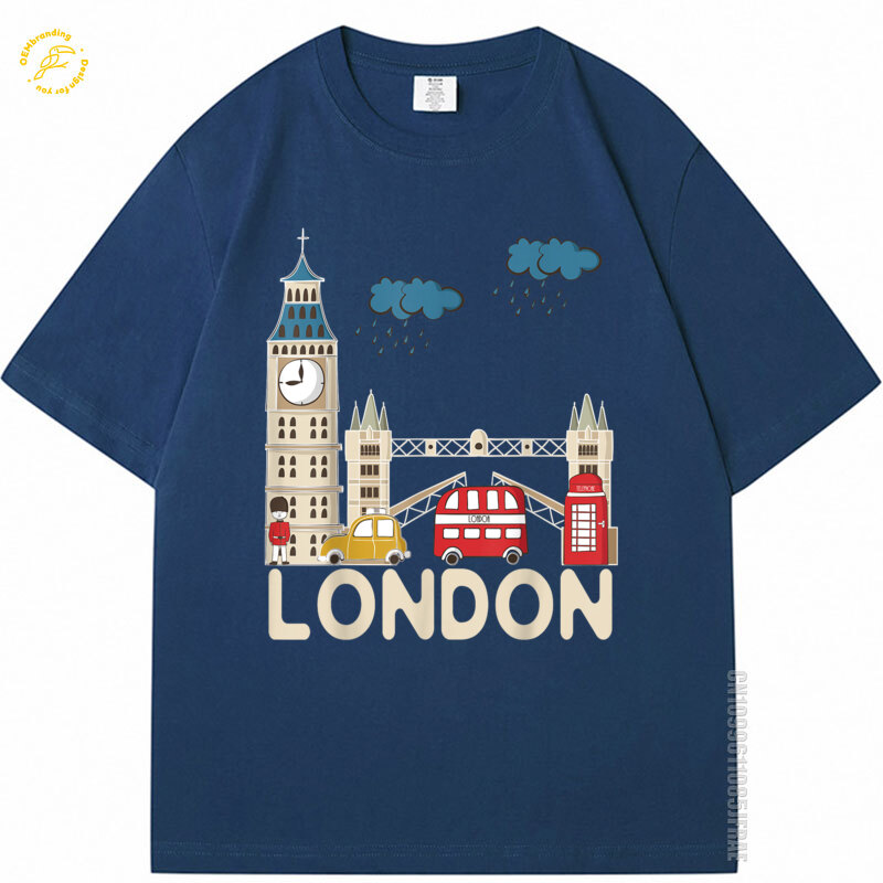 Yağmurlu Londra Tshirt Sevimli - Streetwear Brands London incelemesi ve fiyatı